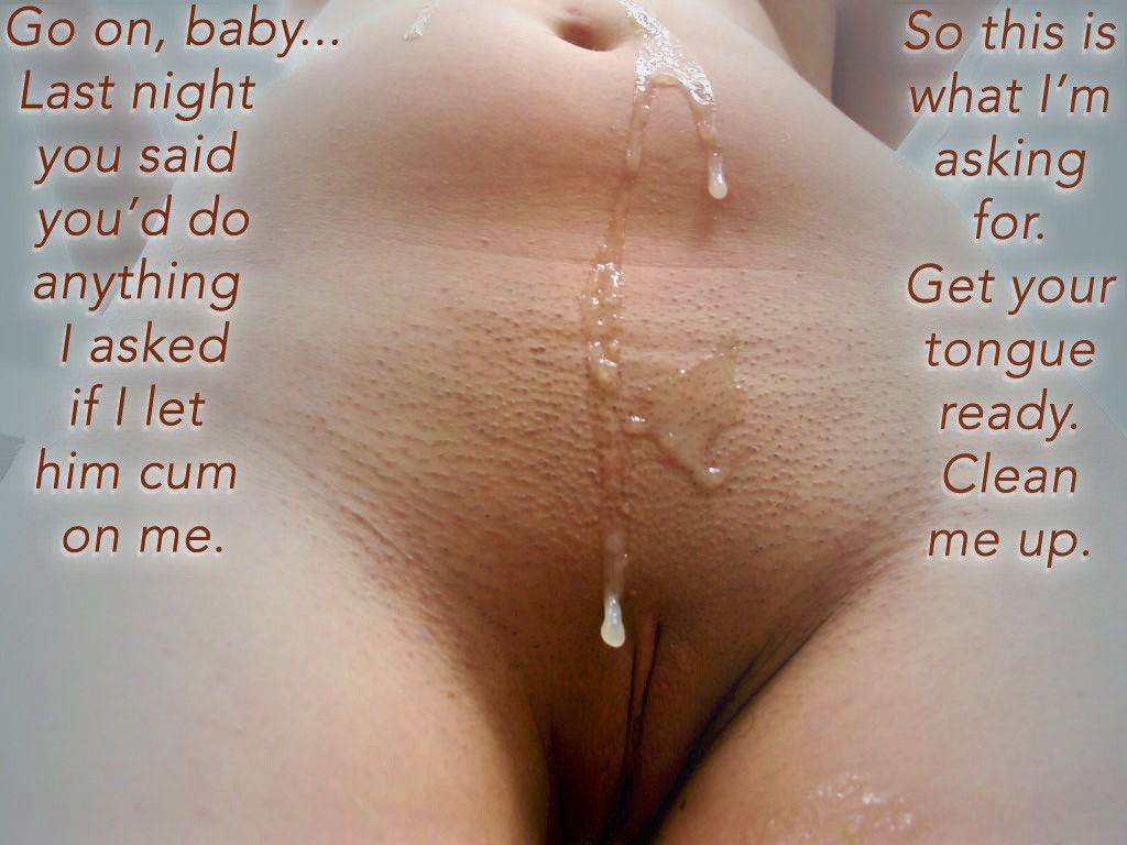 Cum Cleanup Captions Cum Cleanup Captions